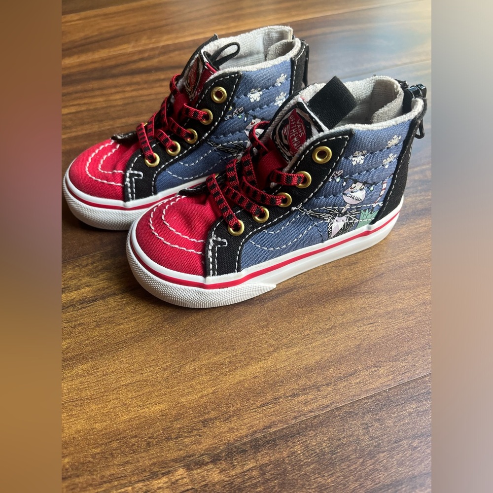 Vans Sk8-Hi Disney Nightmare Before Christmas Toddler Shoes Size 5 - Picture 5 of 7